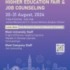 KMU X Taiwan Higher Education Fair & Job Counseling 2024 in Thailand